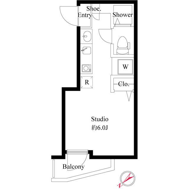 セレブラーレ町屋の間取り