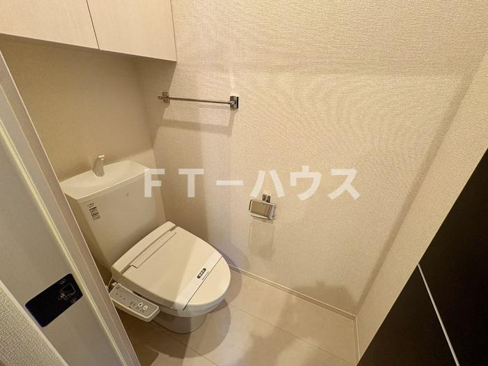 テラス丘の上 Aのトイレ|温水洗浄暖房便座