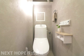 【トイレ】 | 武庫川東グランドハイツ | 新品のトイレです♪水廻り全てが新品で気持ちよくご入居していただけます！！
