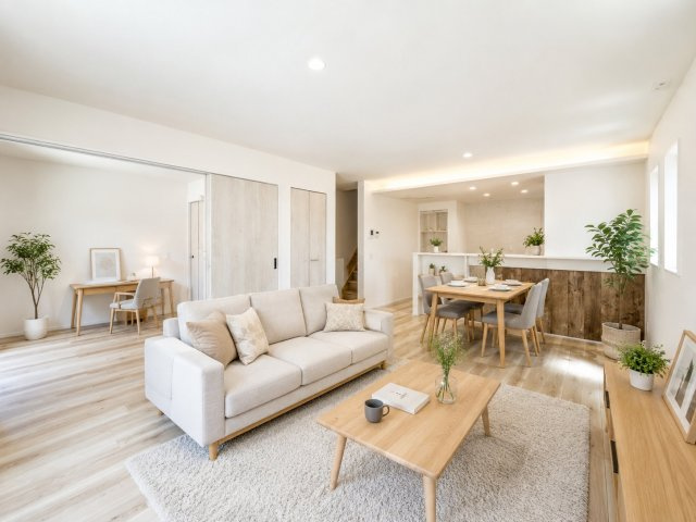久留米市高良内町の新築一戸建の内観：施工例