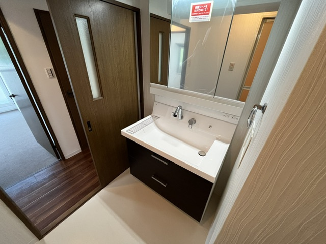 グランパス富田林の洗面所
