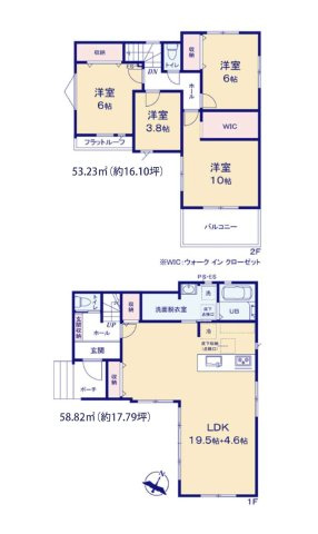 福岡市南区曰佐4丁目第2-3棟（1号棟）　