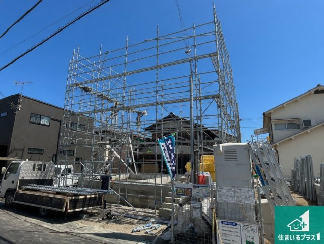加古郡稲美町六分一　第9期　新築一戸建ての外観|現在建築中！落ち着いた街並みで新生活を始めることが出来そう！周辺の物件も併せてご紹介させて頂きます！