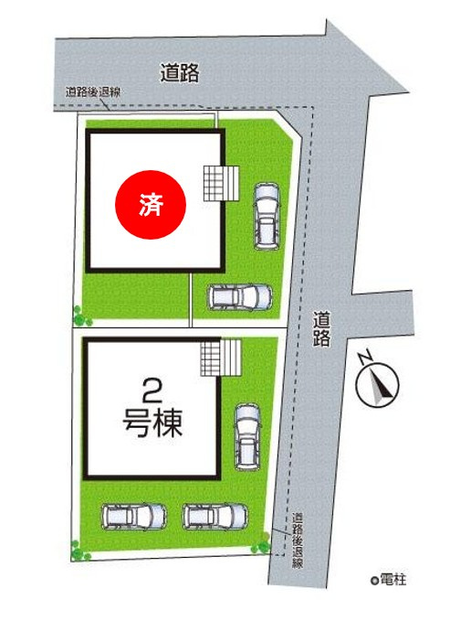 加古郡稲美町六分一　第9期　新築一戸建ての区画図|全2区画