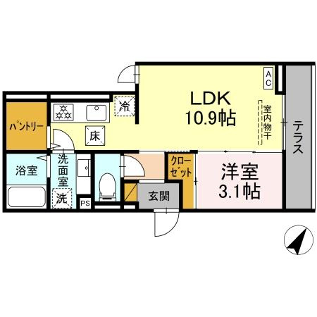【間取り】 | D-ROOM汐見丘α