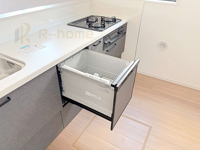土浦市烏山7期　新築戸建て　1号棟の設備|ビルトイン食器洗い乾燥機付き！とってもラクラク嬉しい時短アイテムです♪