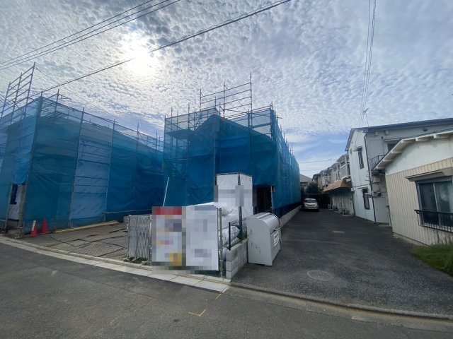 清瀬市元町18期　全3棟の前面道路含む現地写真