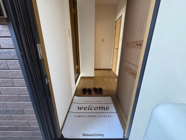 メゾン・プランドールの玄関