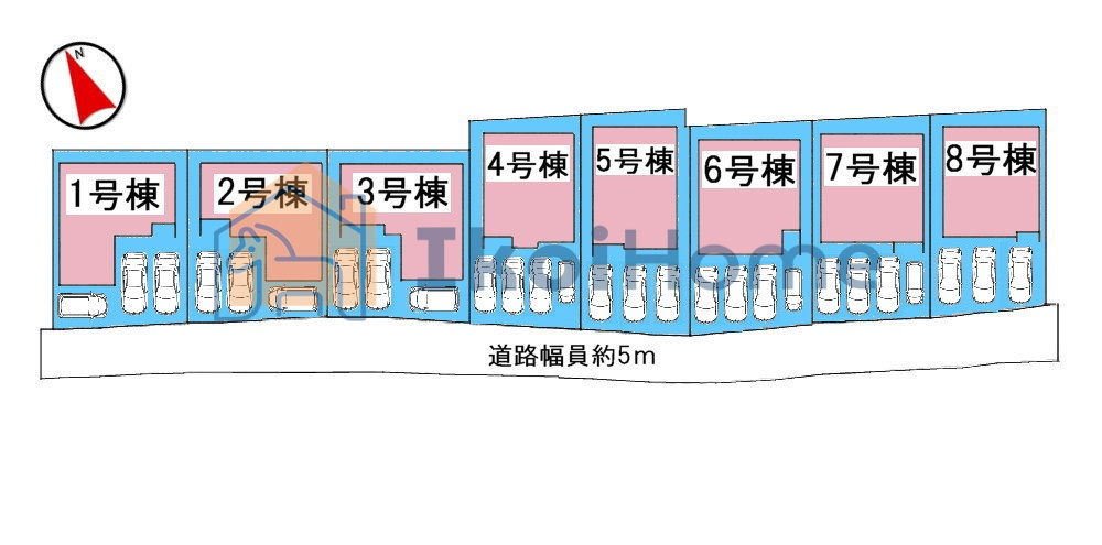 神戸市西区竜が岡1丁目　全8棟　7号棟　新築戸建の周辺|【ホームページに現地動画掲載中】●年中無休：当日予約可●全8棟の分譲地！全棟南向きで陽当り良好♪
