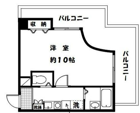 杉並区西荻北４丁目の賃貸マンションの間取り