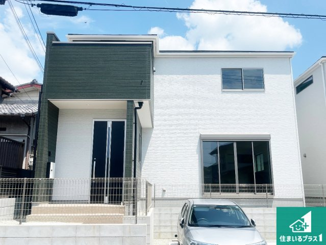 加古川市野口町北野　第12期　新築一戸建ての外観|お客様に長く安心して住んでいだだける事にこだわった家づくり！住んでからのアフターサービスにもしっかりと取り組んでいます！