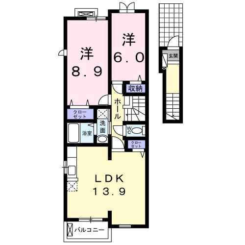 アミティエの間取り