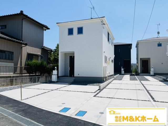 知多市新舞子字神田　全6棟　6号棟の前面道路含む現地写真|24時間換気システム搭載♪