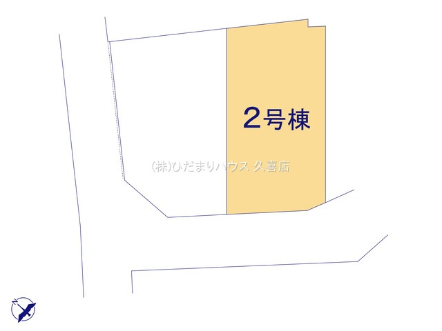 久喜市久喜北１丁目３期　新築一戸建て　02の区画図|全２棟