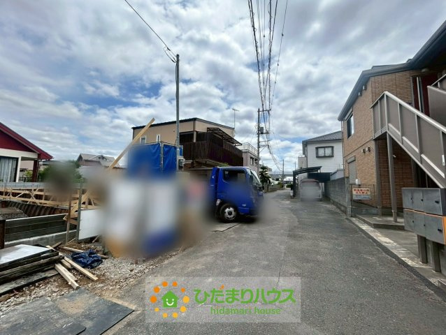 久喜市久喜北１丁目３期　新築一戸建て　02の前面道路含む現地写真|2026/06/06　撮影