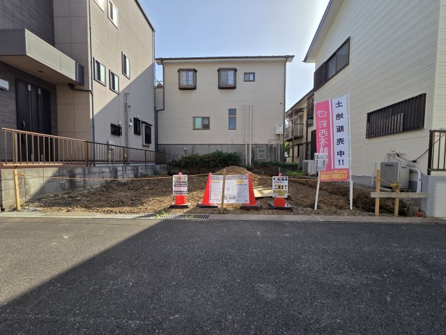 蕨市錦町売地の外観