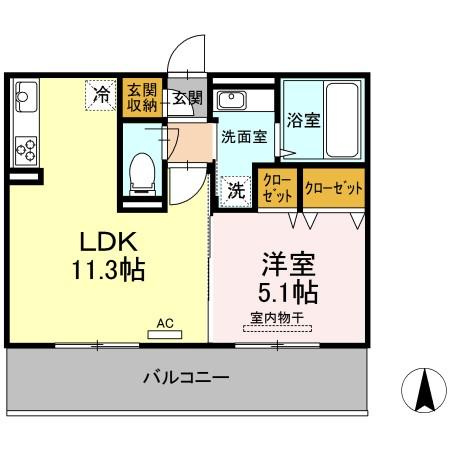 カーメラの間取り