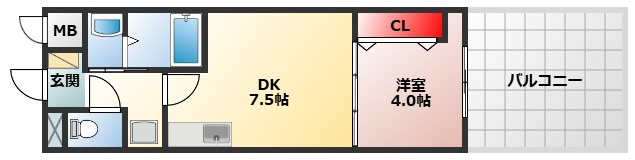 【間取り】 | K’sスクエア岸和田北町