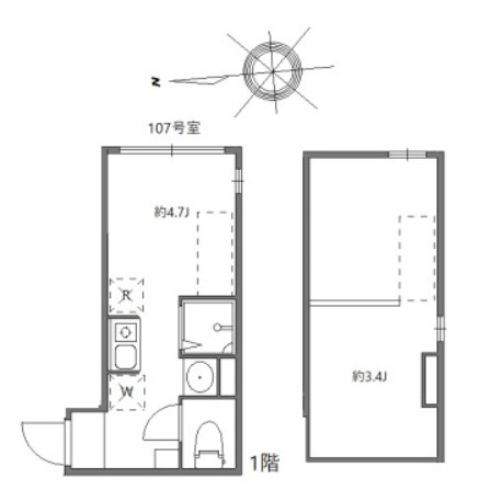 【間取り】 | ハーモニーテラス浮間Ⅴ