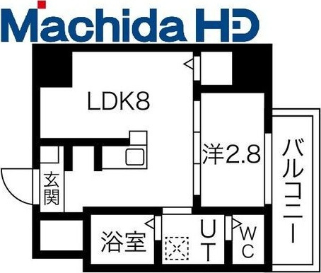 杭瀬北新町エヌエム・キャトフ・ヴァン・ユイットの間取り