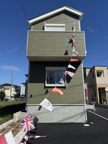 【現地画像あり】茅ヶ崎市今宿第14　全２棟　1号棟の外観|同じ工務店様の施工例です。