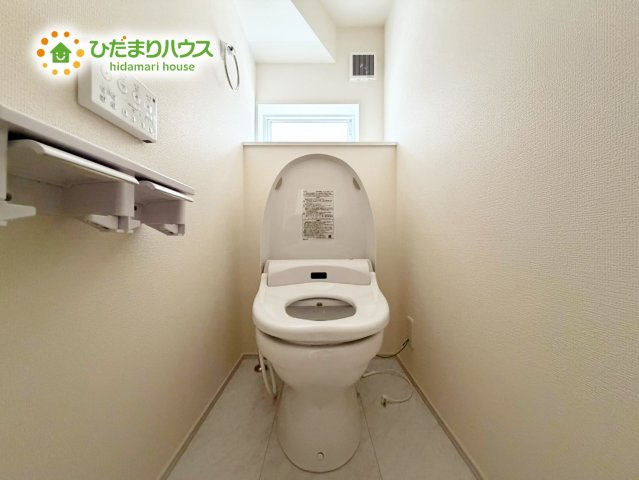 いわき市常磐下船尾１期　新築戸建　2号棟のトイレ|温水洗浄便座ついてます(^^♪