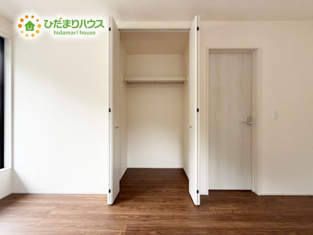 いわき市常磐下船尾１期　新築戸建　2号棟の収納|洋室B　収納