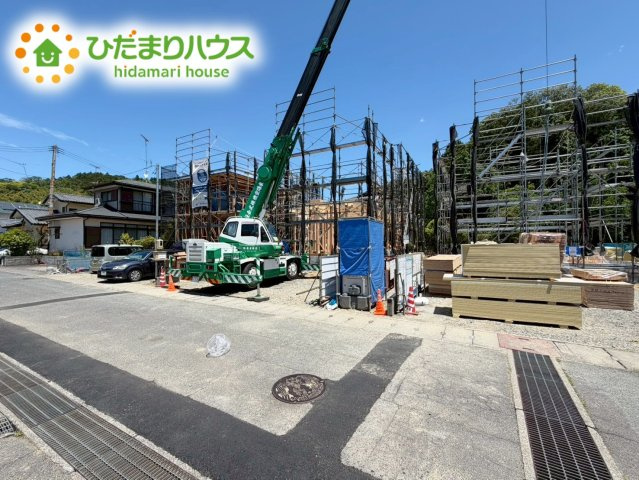 いわき市常磐下船尾１期　新築戸建　2号棟の外観|今から見たいも大歓迎！お気軽にお問い合わせください☆彡