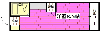 アルティメイトbuildg.海田町の間取り