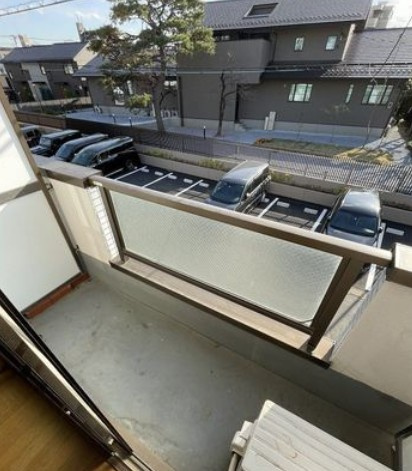 ミドリハイツのバルコニー|※別部屋参考写真
