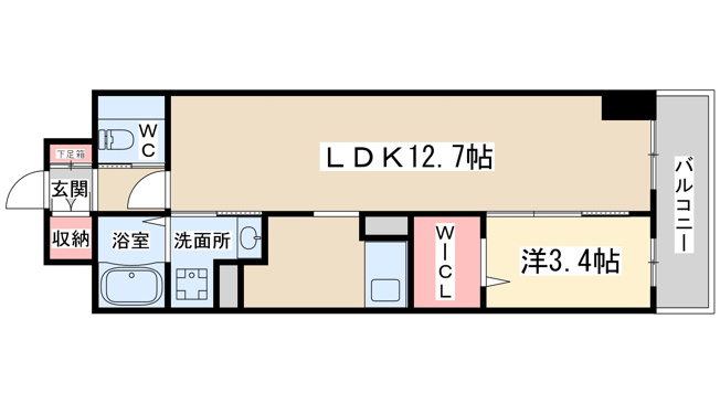 【間取り】 | LaSante梅田北