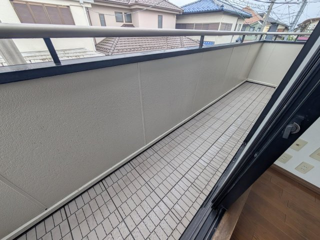 大河原邸のバルコニー