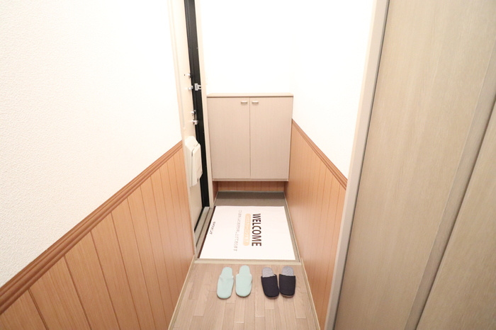 ガーデンコートみずき台　H棟の玄関