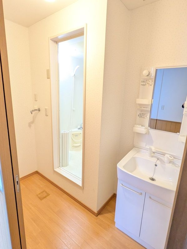 サンビレッジ　D棟の洗面所