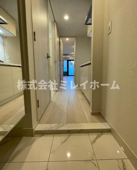 クレイシアIDZ蒲田の玄関