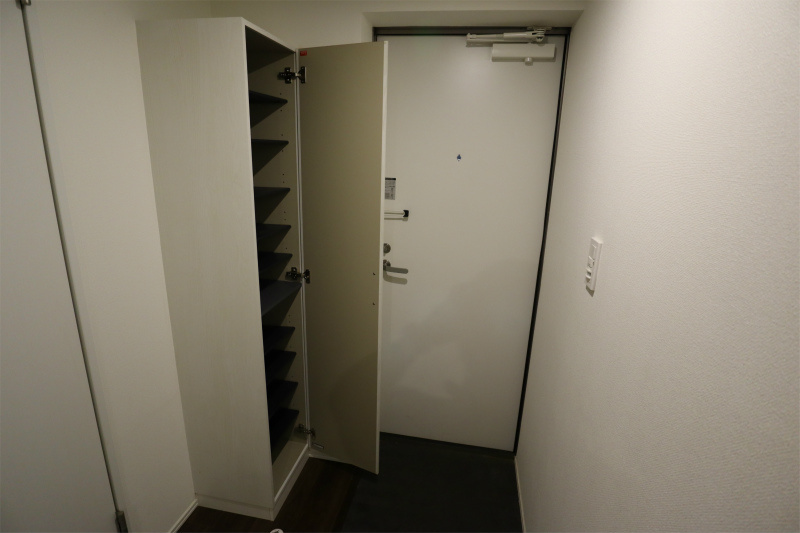 カルム西船橋の玄関|落ち着いた玄関です