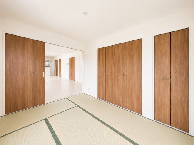 久留米市野中町の新築一戸建の内観：施工例