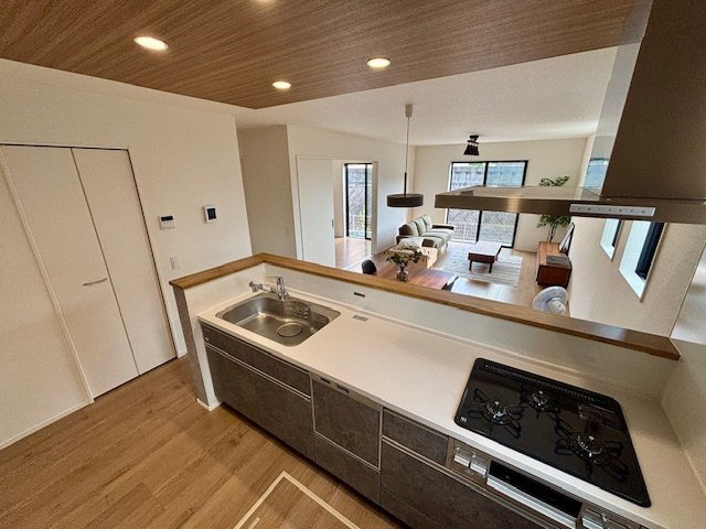 久留米市野中町の新築一戸建の内観：施工例