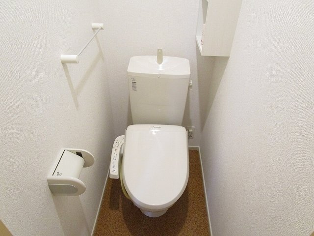 ハッピーハウス　３のトイレ|シンプルで使いやすいトイレです