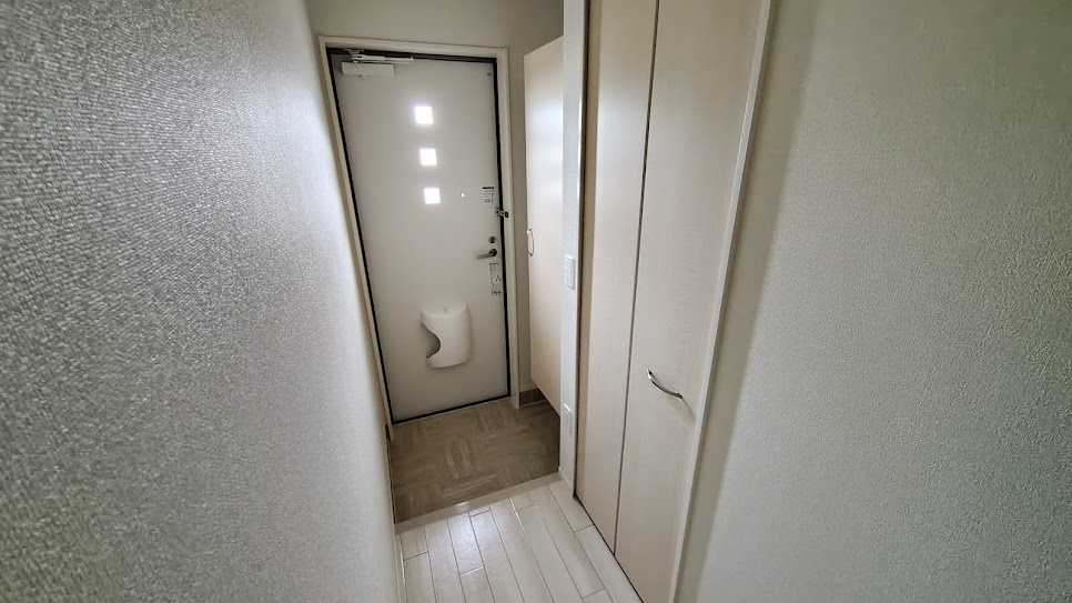 サンクレールつくばの玄関