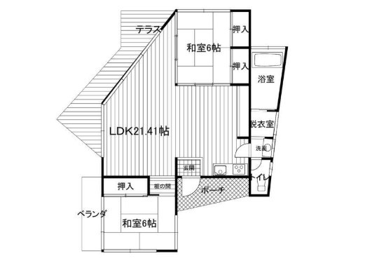 【間取り】 | 大室高原別荘地　戸建