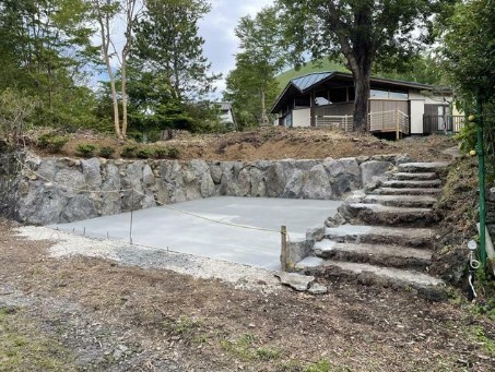 【駐車場】 | 大室高原別荘地　戸建
