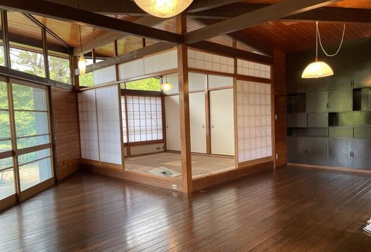 【居間・リビング】 | 大室高原別荘地　戸建