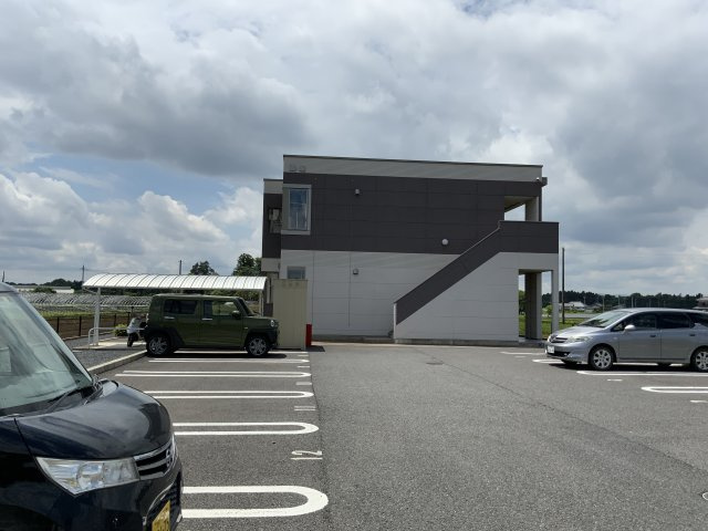 グリーンハイツの駐車場
