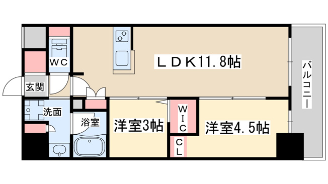 【間取り】 | アーバネックス南森町ウエスト