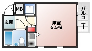 【間取り】 | シャルマンフジ久米田参番館