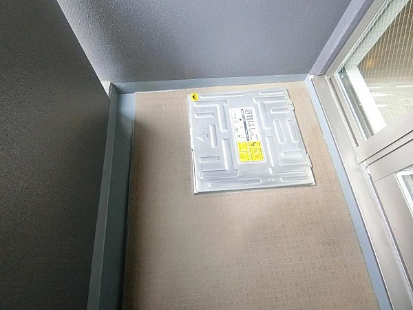 グランツアズマ浅草橋のバルコニー