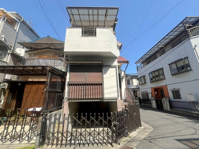 津之江町1丁目　建築条件付土地の土地図|現状外観（古家有）