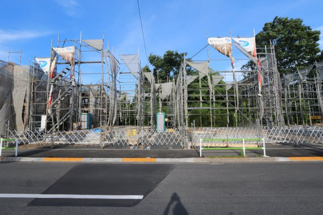 【GARBOCITY】小平回田町全10区画　残６棟の外観|カースペース２台！(車種によります。)