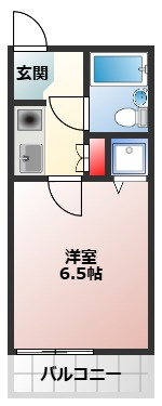 【間取り】 | シャルマンフジ久米田参番館